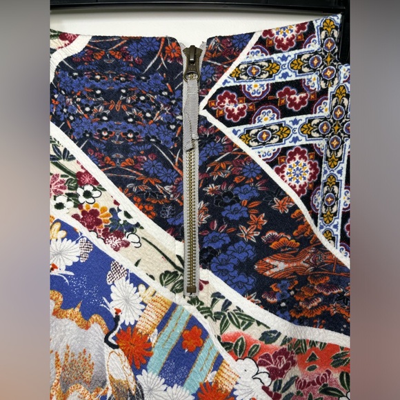 Anthropologie Maeve Vannia Asian Pencil Skirt - Picture 7 of 8